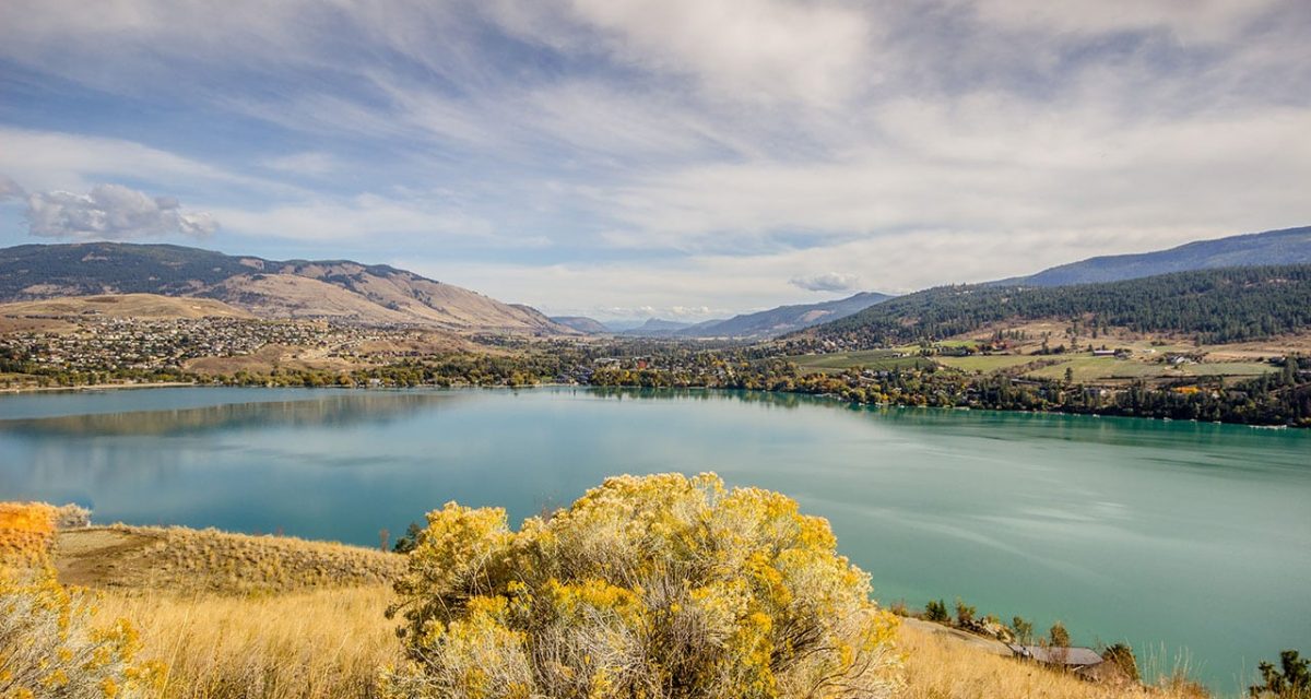 Kalamalka Lake in Vernon, British Columbia, Canada